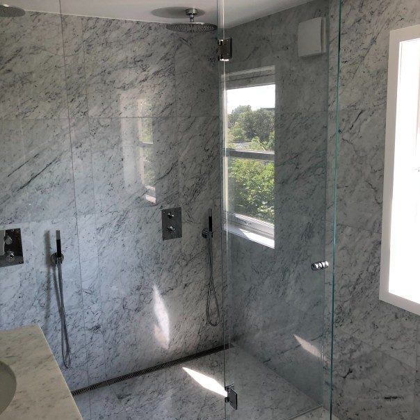 Berėmės dušo durys (2000×900×10 mm)